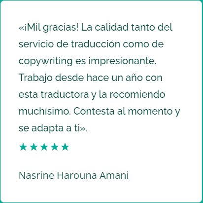 Reseña de Nasrine Harouna