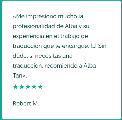 Reseña de Robert M.